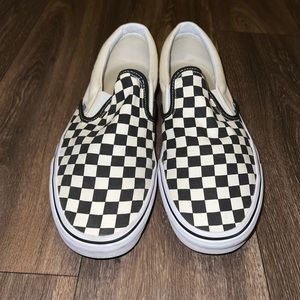 Men’s checkered vans